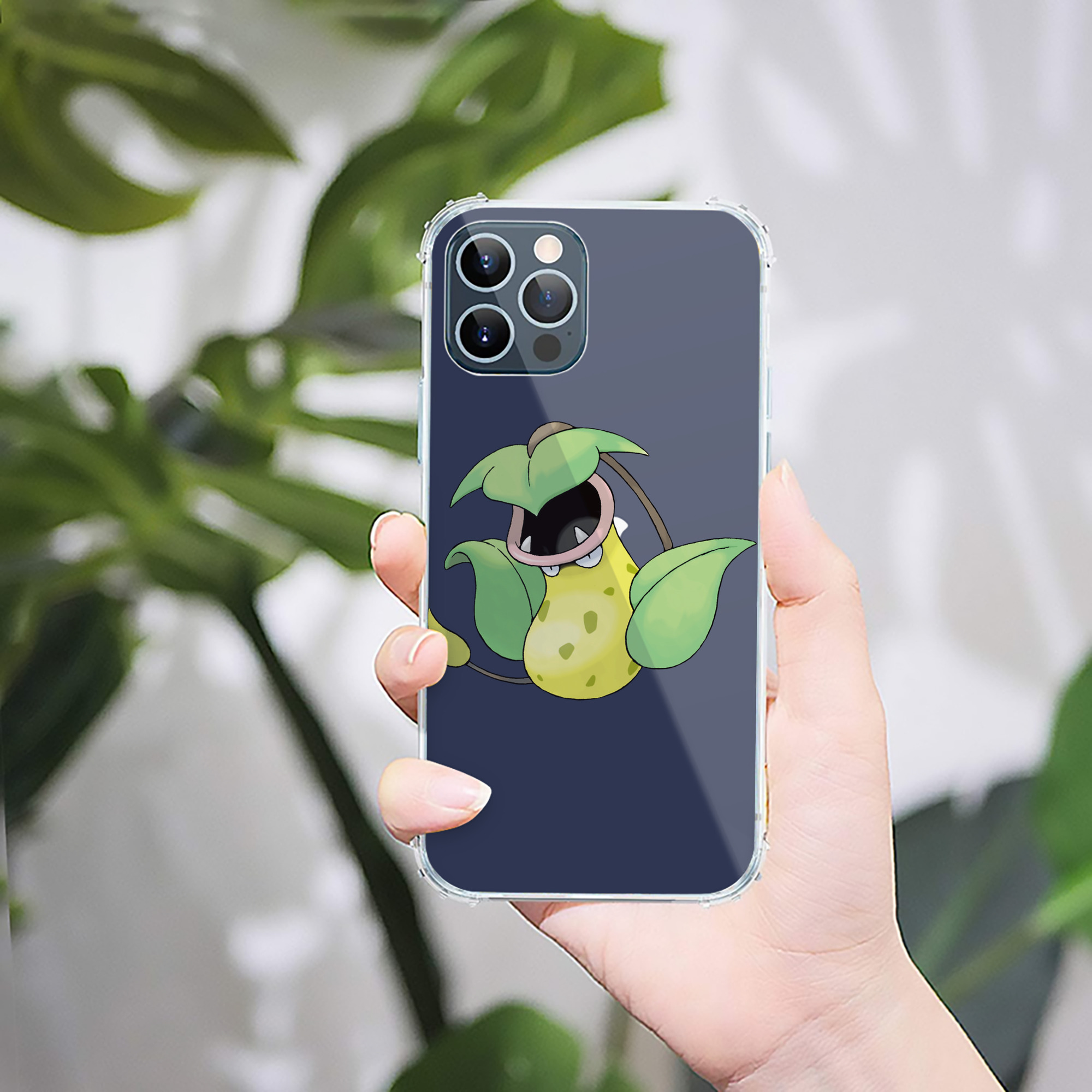 （画像用） ポケットモンスター Pokémon 【iPhone 12シリーズ対応】透明スマホケース（クリアソフトケース）